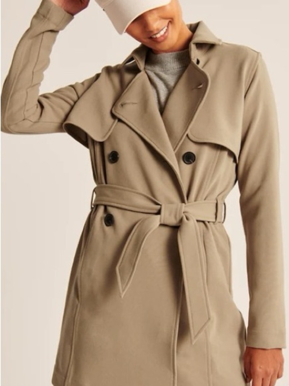 Abercrombie & Fitch Draper Trench Coat